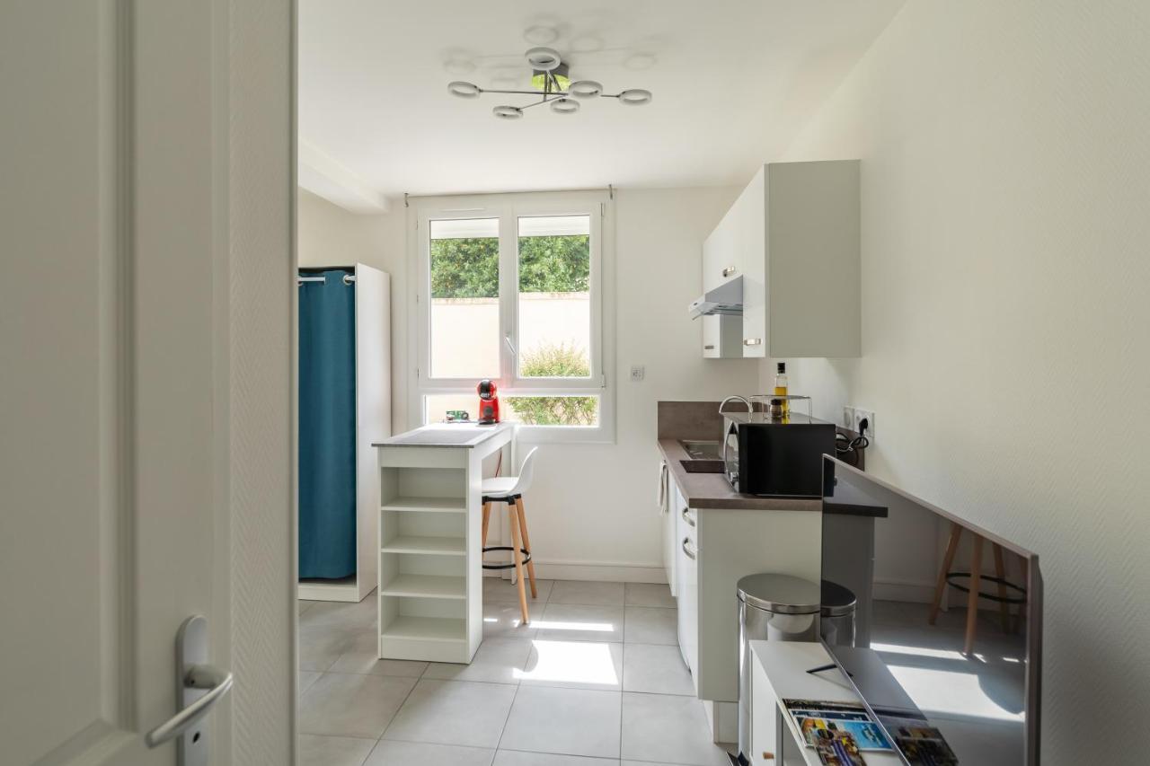 Studio Cosy dans résidence calme et privée Le Mans Exterior foto