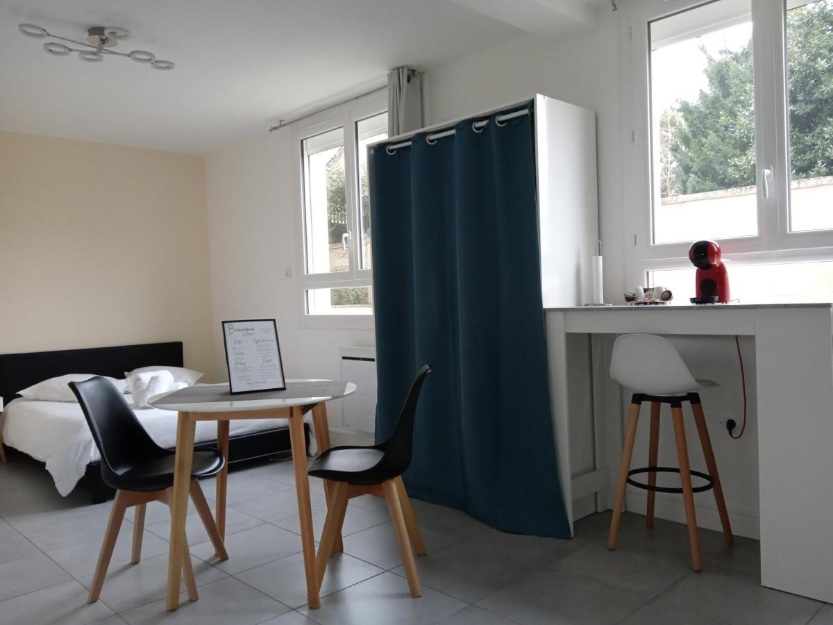 Studio Cosy dans résidence calme et privée Le Mans Habitación foto